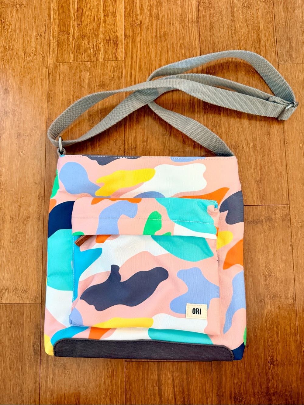 ORI Multicolor Camo Kennington Crossbody Bag
